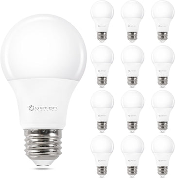 A19 LED Light Bulb Daylight 5000K LED Bulbs 60 Watt Equivalent