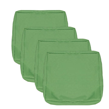 Patio Seat Cushion Covers, Washable Slip Covers Replacement, Waterproof Outdoor Furniture Chair Cushion Pillow Seat