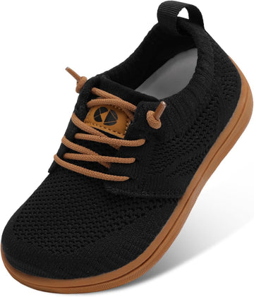 Toddler Shoes Wide Kids Shoes Boys Girls Barefoot Sneakers Slip On Tennis Sneakers Zero Drop Minimalist Breathable