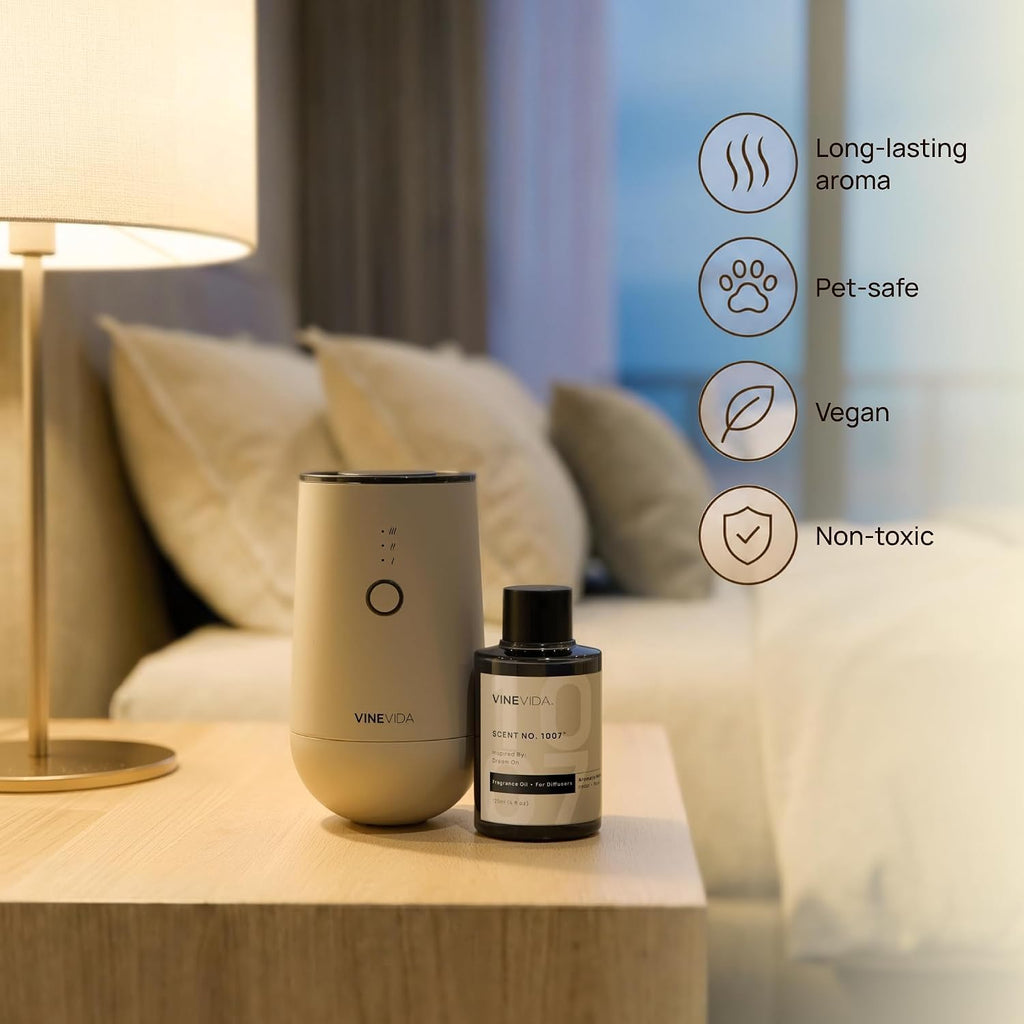 (4oz) Hotel Diffuser Oil - Home Luxury Scents - Cold Air Diffuser Oil | Essential Oil No.1001 - Set of 4