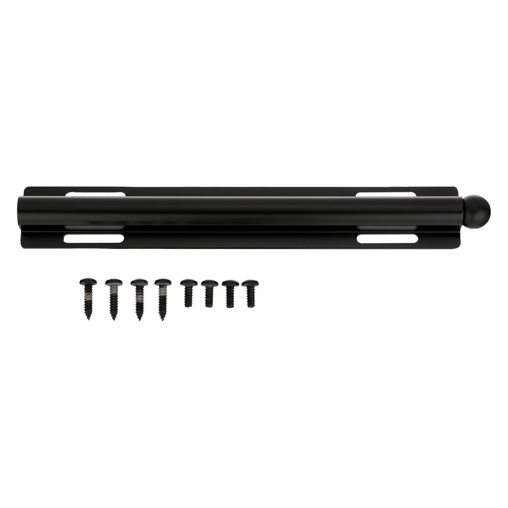 12" Valet Rod Standard for Closet (Matte Black)