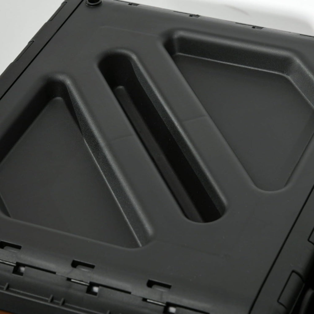 Outdoor Dual Chamber Compost Tumbler Bin with 24 Ventilation Openings and Steel Legs for Garden, Kitchen, Yard