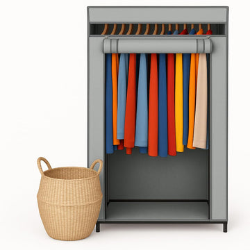 Portable Wardrobe Closet, 50 LBs Large Capacity