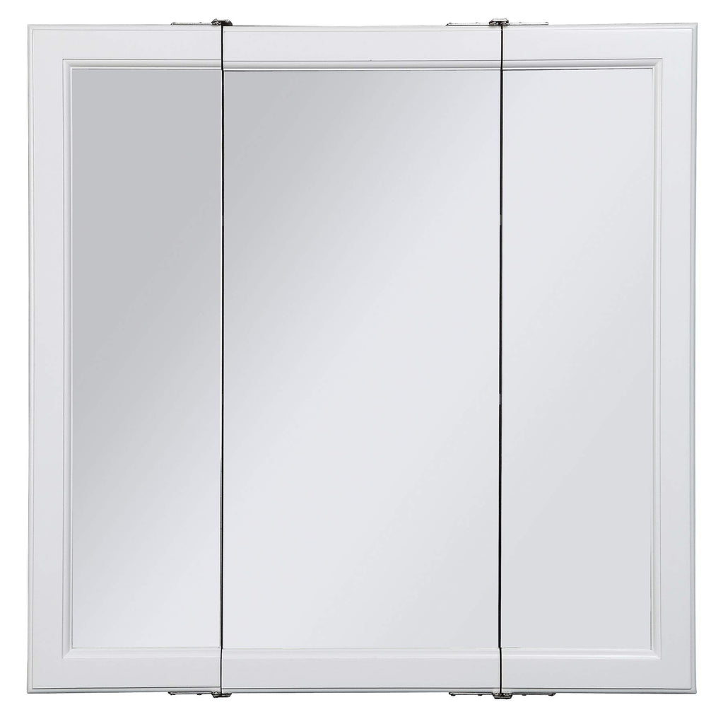 Wyndham Tri-View Medicine Cabinet, 30", White