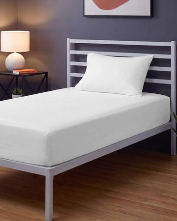 Split King Bed Sheets - 4 Piece - NO Flat Sheet Included - Split King Sheet Set - Soft, Comfy & Cooling - Easy Care