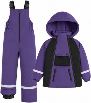 Piece Snowsuit with Jacket & Bib Pants, Boys & Girls