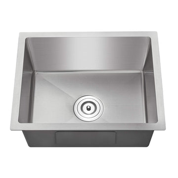 20"x16" Undermount Single Bowl Kitchen Sink Stainless Steel