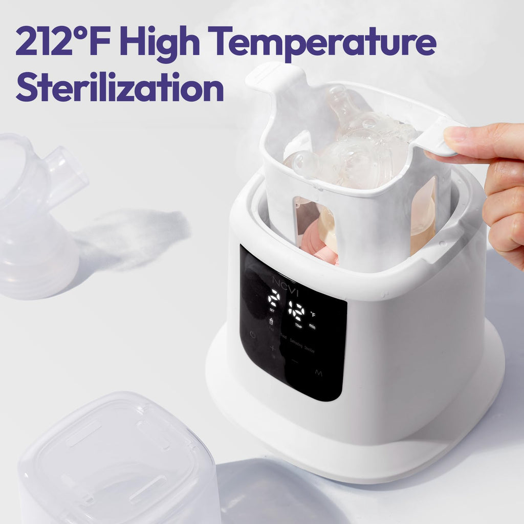 Baby Milk Warmer, 8 in 1, Fast Heating, Timer