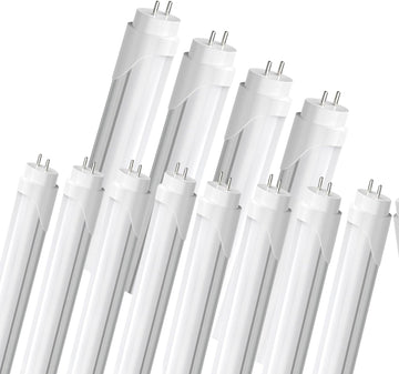 4Ft T8 LED Tube Lights,24W Type A+B Plug & Play,3000LM 5000K