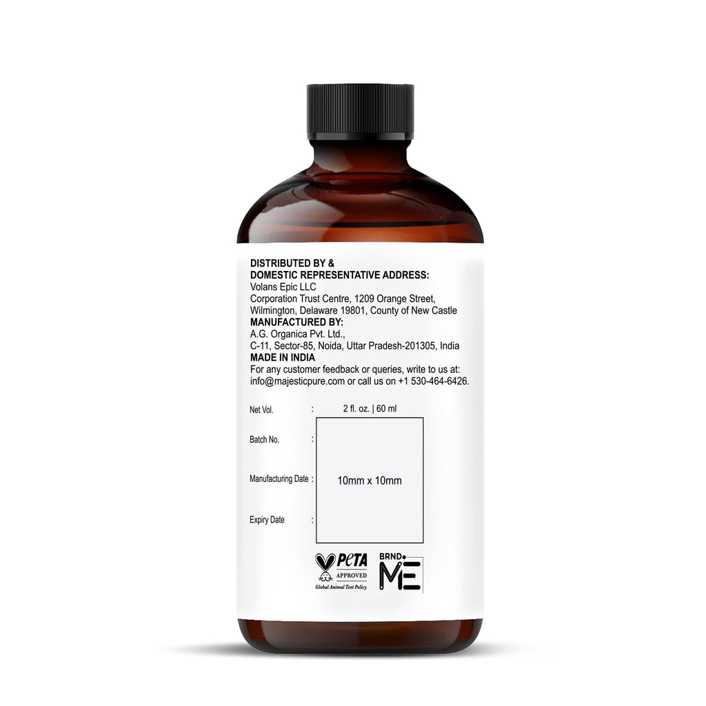 Vanilla Essential Oil for Diffuser - 2 Fl Oz