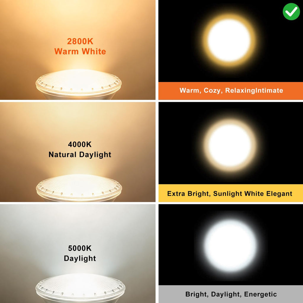 PAR30 Long Neck Halogen Bulb Dimmable 60W 120V 2800K Warm White
