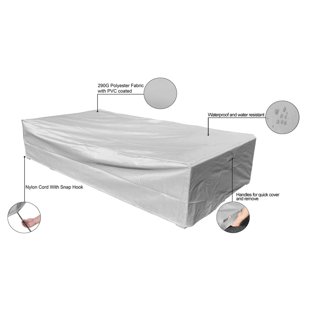 Patio Furniture Covers Waterproof Heavy Duty Outdoor Furniture Cover, Patio Table and Chair Set Cover Furniture