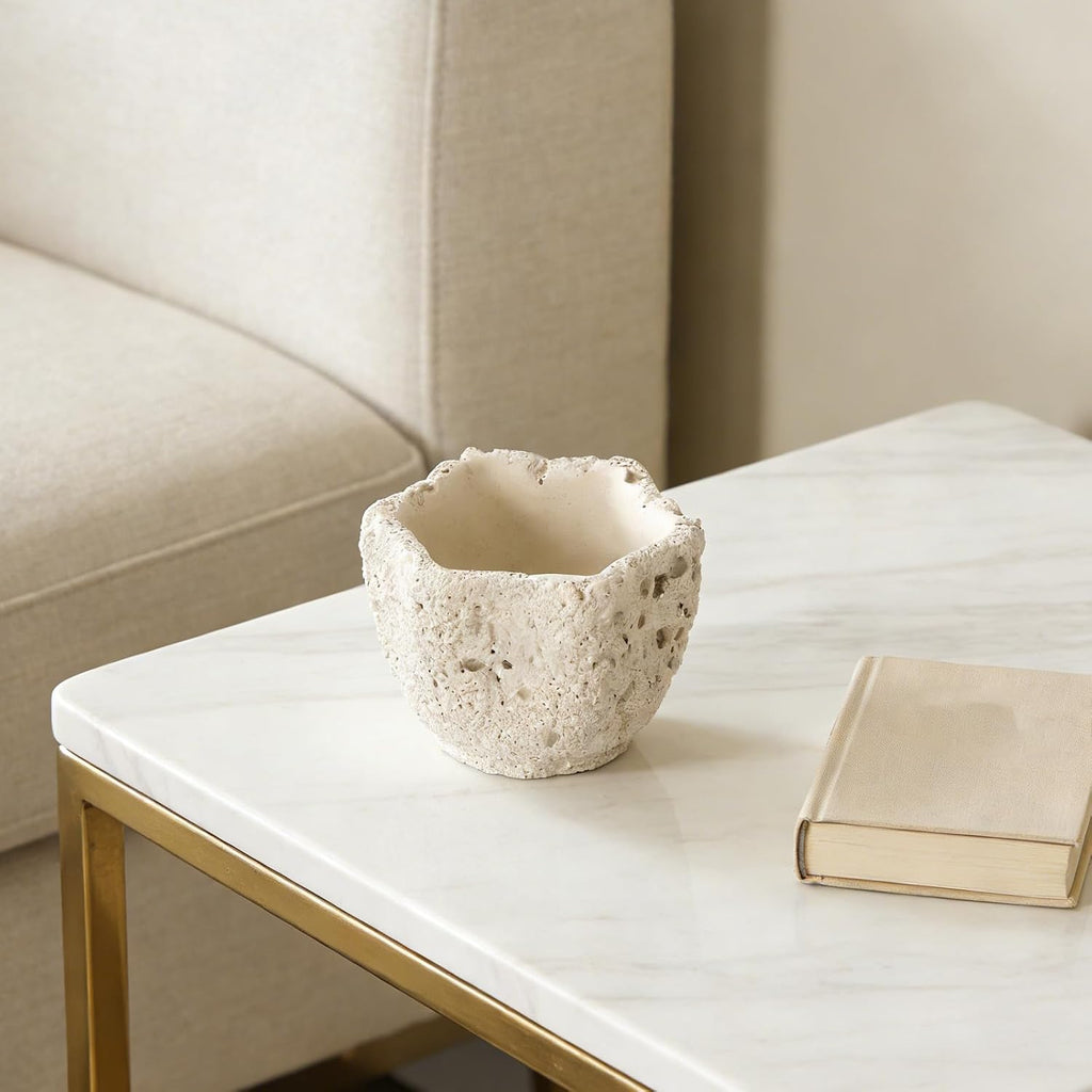 Concrete Candle Match Keeper - Minimalist Matchstick Stand Stylish Toothpick Case Match Boxes for Modern Home Decor
