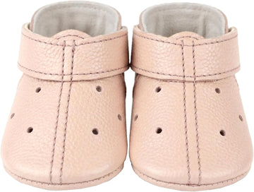 Pink Baby Shoes Soft Sole Leather Booties Toddler Kids Slippers Loafers Newborn Gift New First Walker Sandals Boys