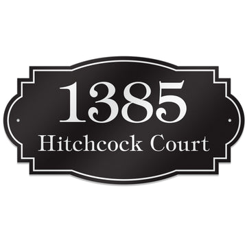 House Address Sign, Custom House Number Sign, Mailbox Numbers for Outside