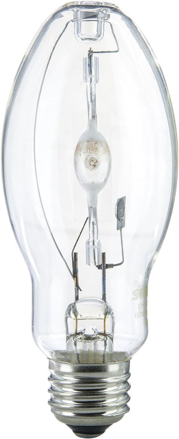 M90 Metal Halide Lamp, 100 Watts, Pulse Start, Medium Base (E26), ED17, 12,000 Hours Life, 9000