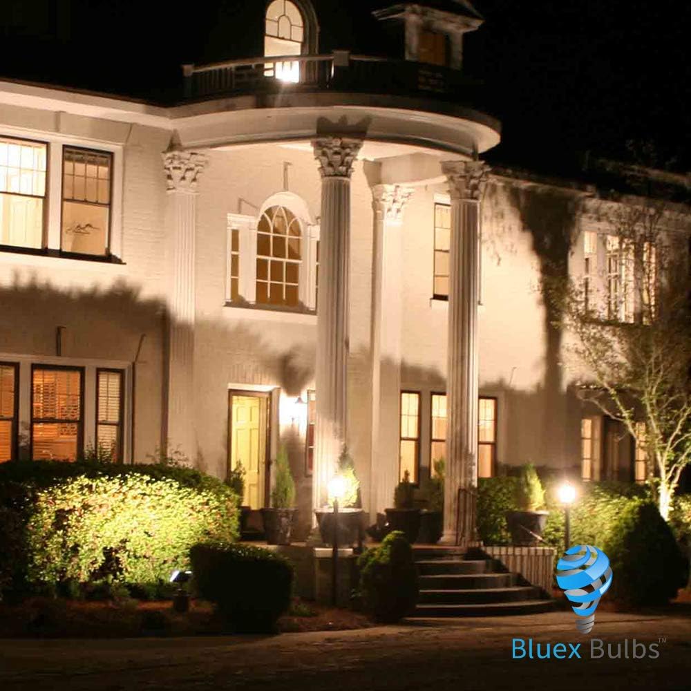6 Pack BlueX Dusk to Dawn LED Bulbs, 6W E12 Base Light Bulb - 65W Equivalent - 5000K Daylight White - Smart Light