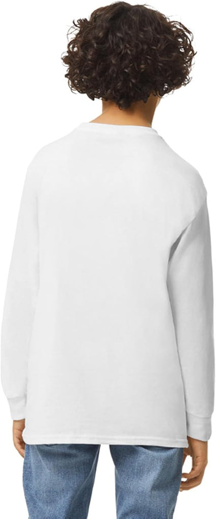 Youth Ultra Cotton Long Sleeve T-Shirt, Style G2400B, Pack