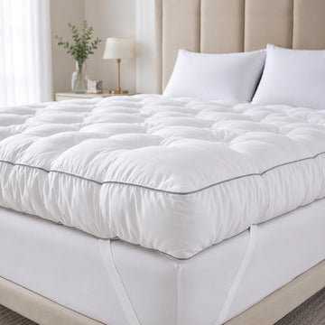 5 Inch Memory Foam Mattress Topper Queen for Back Pain Relief | 5 Inch Extra Thick Gel Memory Foam Topper with