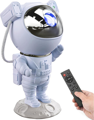 Astronaut Galaxy Projector Night Light - Star Projector Galaxy Light with Nebula Effects & Timer, Astronaut Space