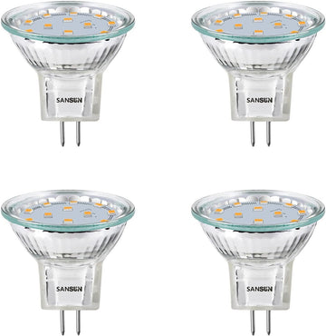 3W MR11 LED Landscape Light Bulbs, Low Voltage 12V 20W Halogen Replacement for Outdoor Landscape Spotlight and Indoor