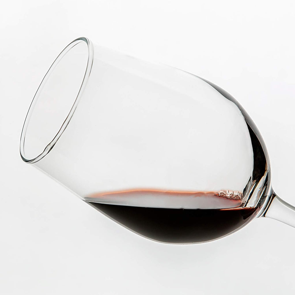 12 Ounce - Set of 12, Classic Durable Red/White Wine Glasses