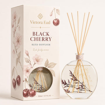 Black Cherry Reed Diffuser, 3.34 Fl Oz