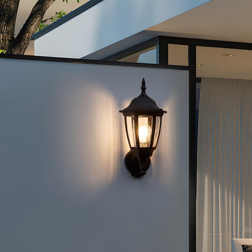Dusk to Dawn Outdoor Wall Light, Porch Sconce Light Fixtures, 2-Pack