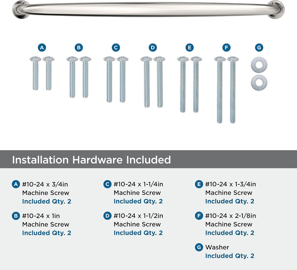 18" Renown Polished Nickel Appliance Pull