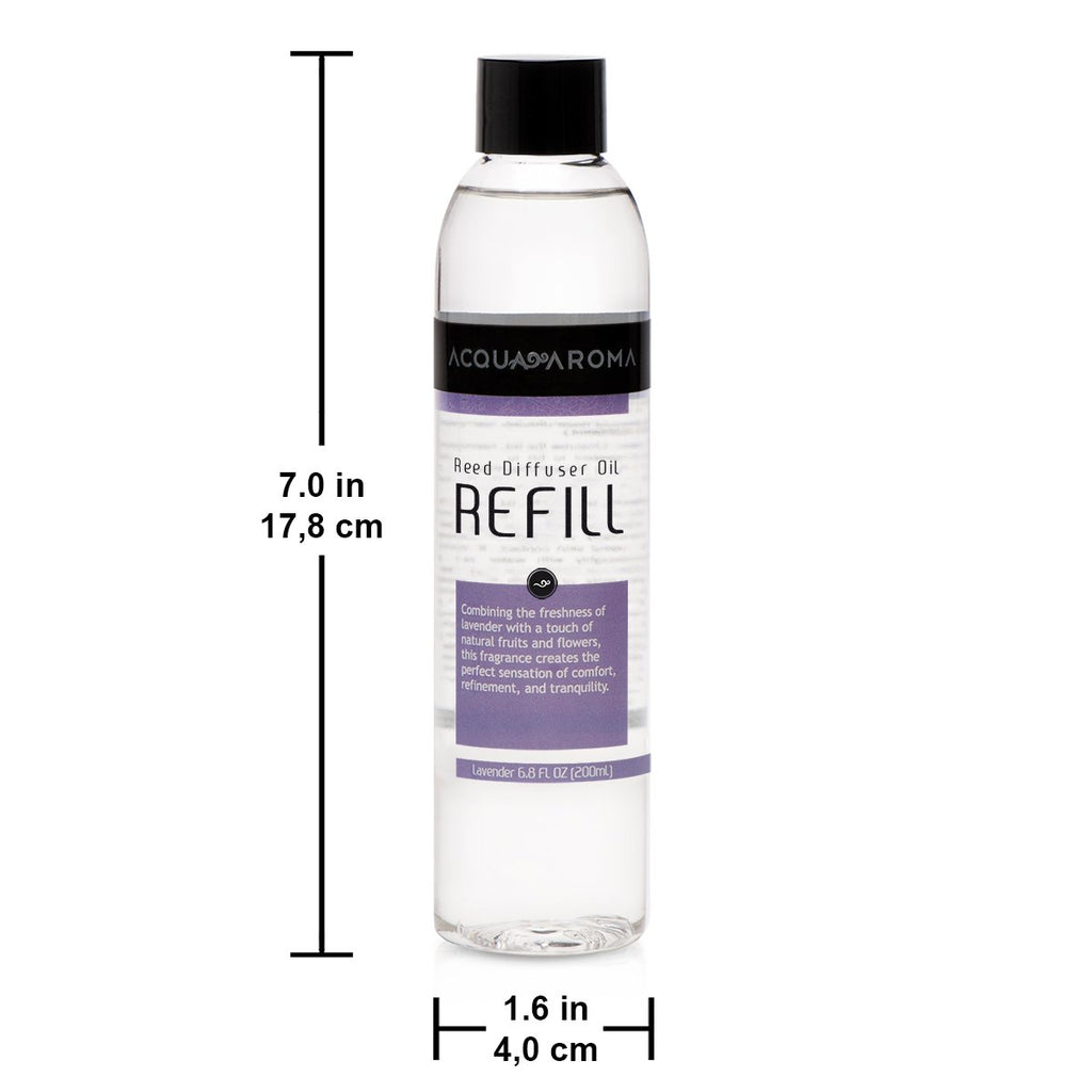 Lavender Reed Diffuser Oil Refill 6.8 FL OZ (200ml) Contains Essencial Oils Handcrafted Made in Brazil