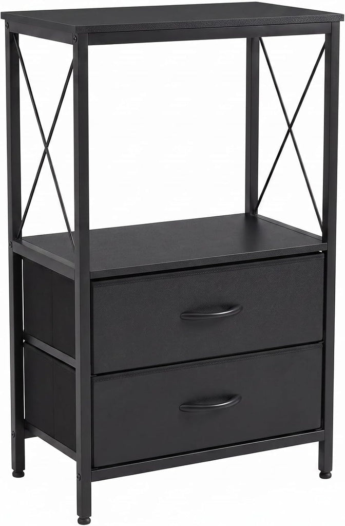 Aquarium Stand 5-10 Gallon with 2 Drawers, Metal Fish Tank Stand