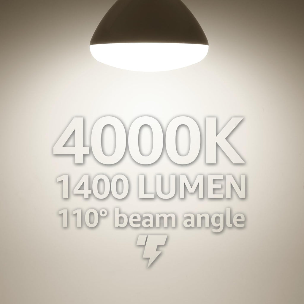 BR40 LED Light Bulbs Indoor Flood Light Bulbs 4000K
