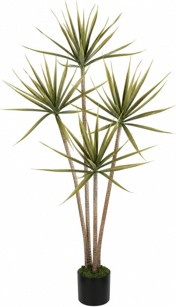 4ft Dracaena Artificial Plant Realistic Artificial Tree Indoor