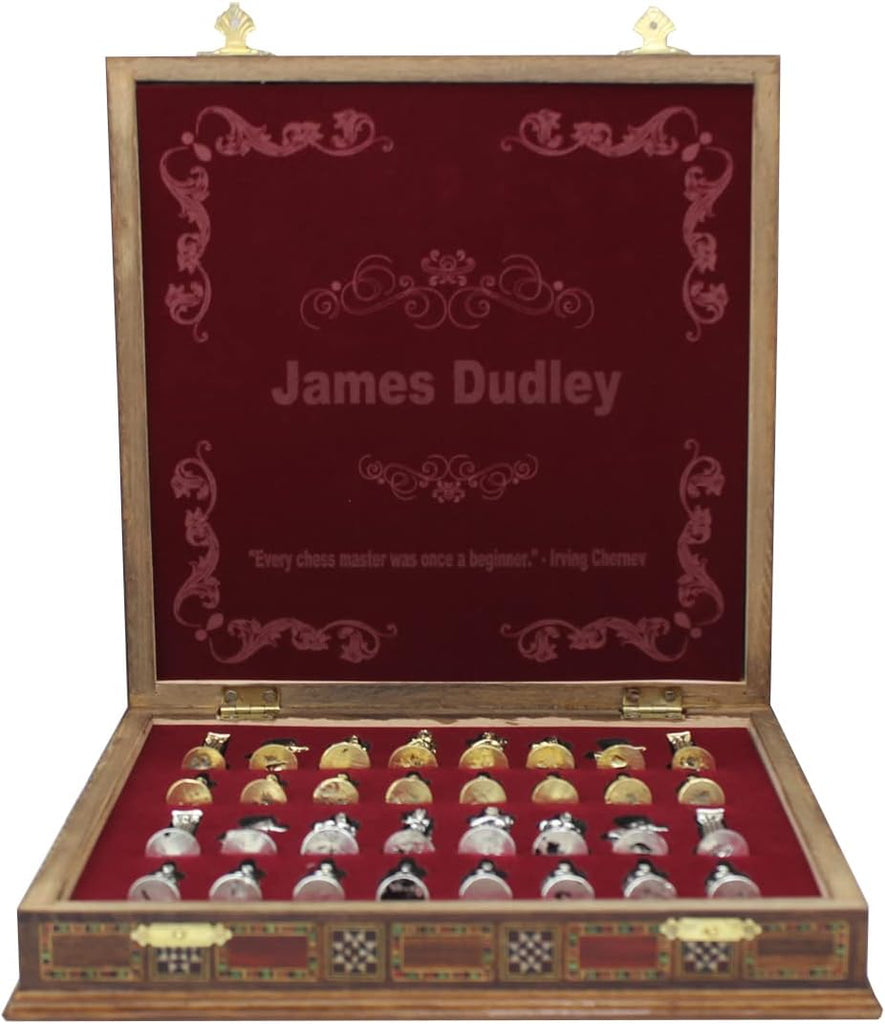 Gifts for Son, Birthday Gift from Parents to Son, Personalizable Chess Set as Gift from Mom and Dad to Son, Mother