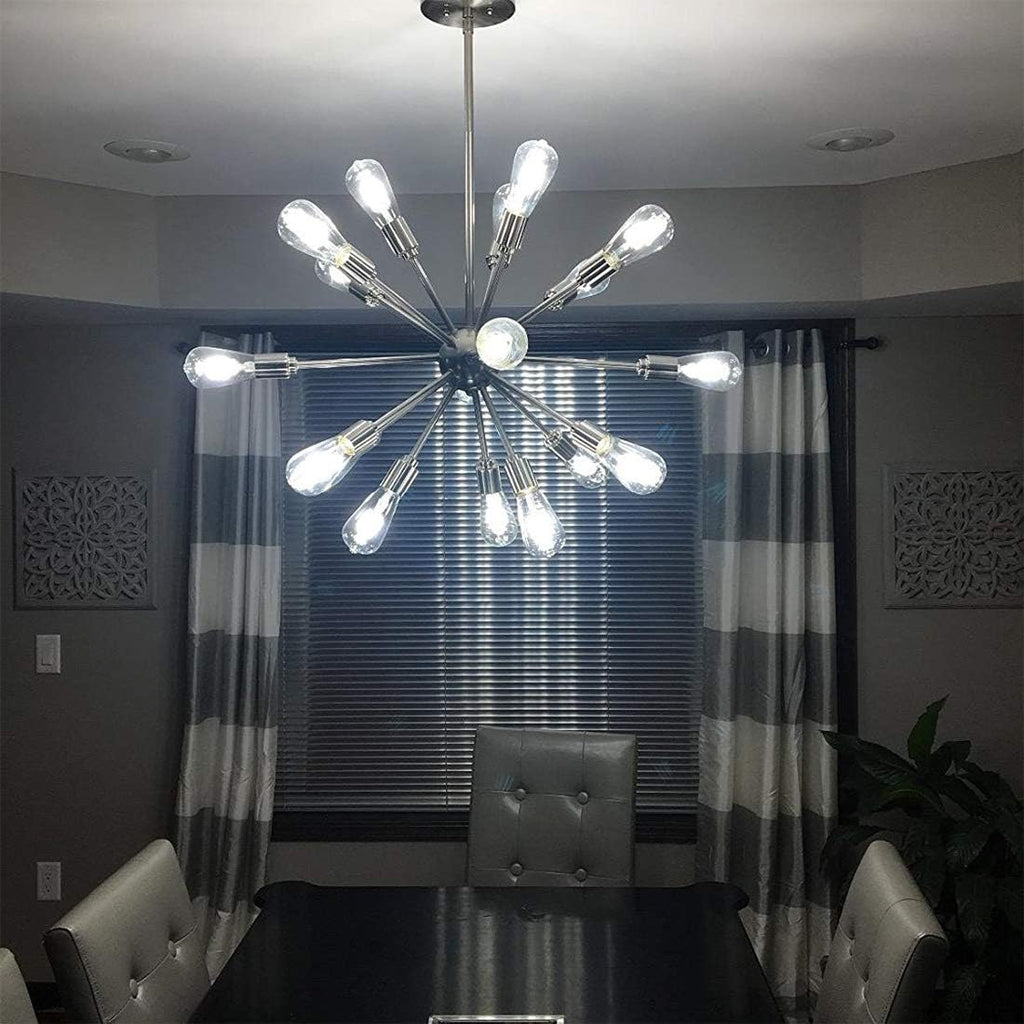 LED Edison Bulbs,Dimmable Vintage Light Bulbs,6W Cool,E26 Clear Glass