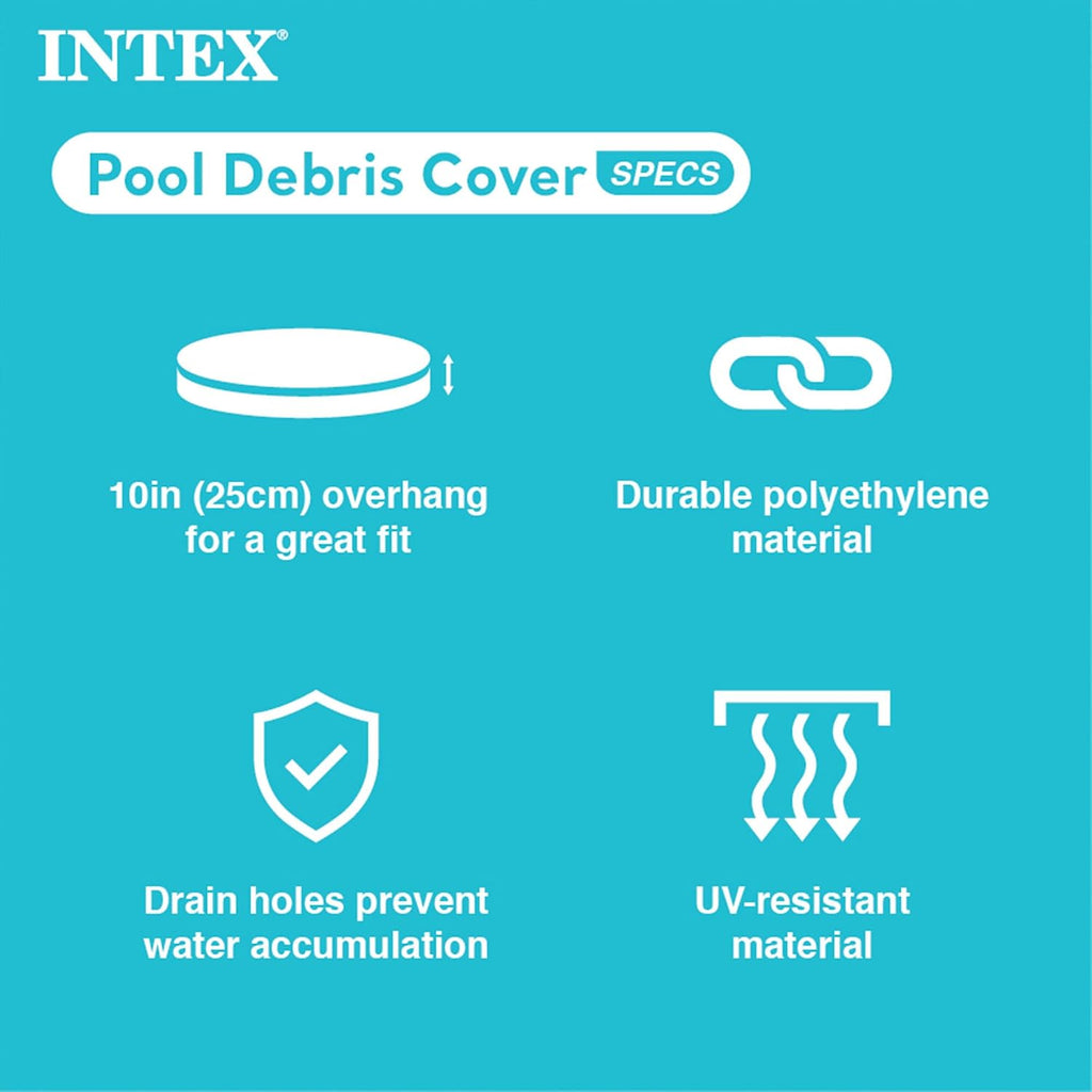 28211EH 12-Foot x 30-inch Metal Frame Round 6 Person Outdoor Above Ground Swimming Pool with GFCI Filter Pump and