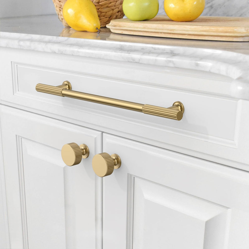 10 Pack Champagne Bronze Cabinet Pulls 7.5"