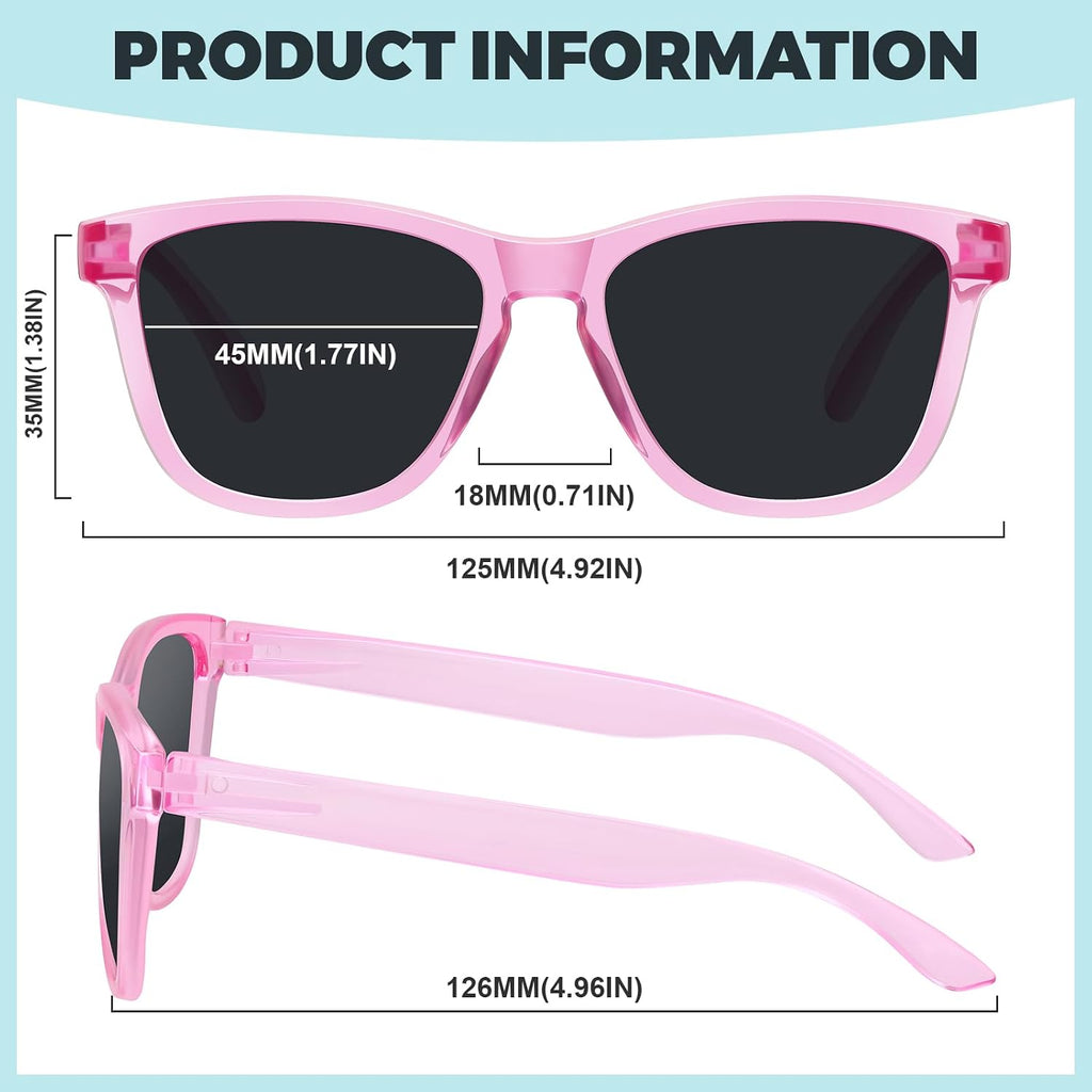 Kids Polarized Sunglasses for Girls Boys