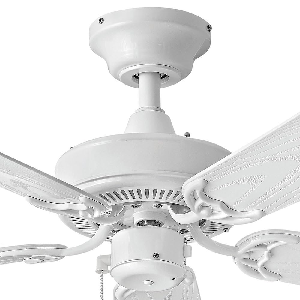 Cabana 36" Indoor/Outdoor Ceiling Fan, Appliance White