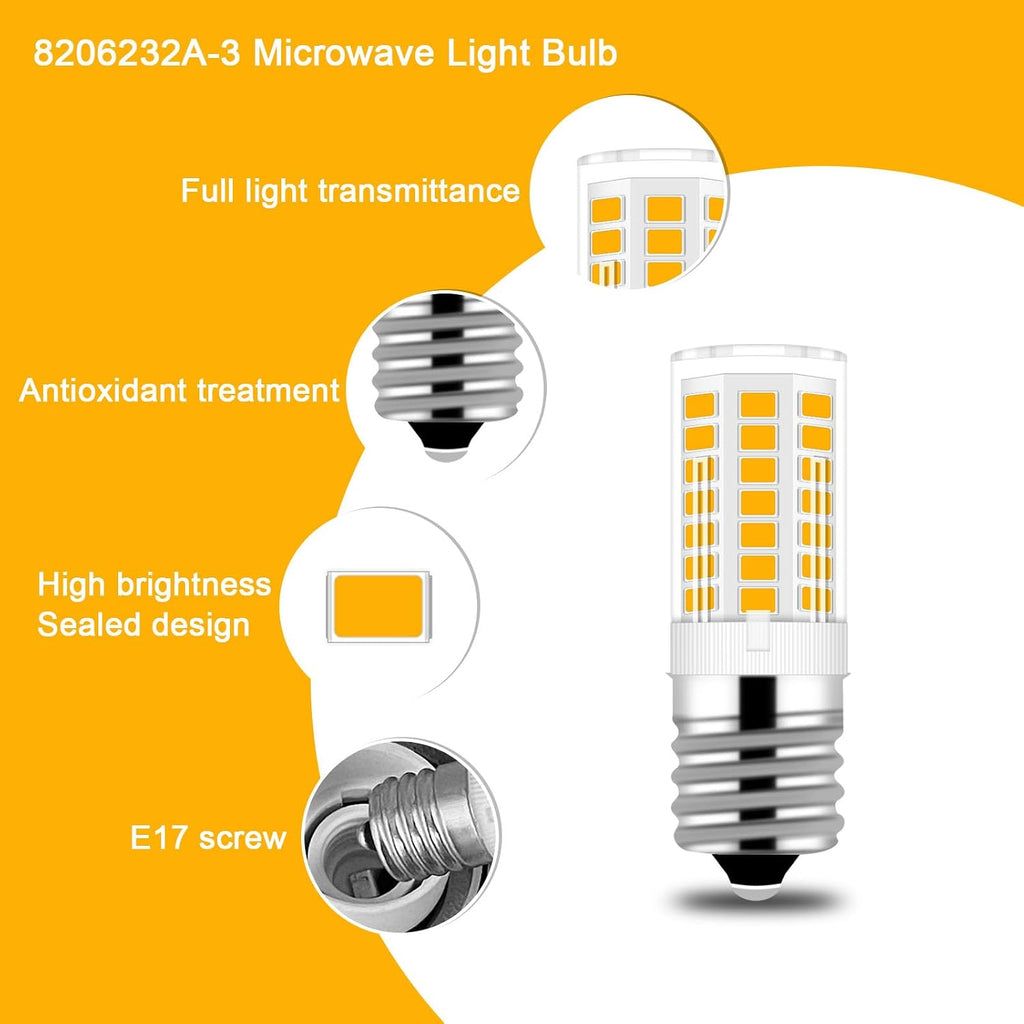 KEI D28x KEL 2816x Refrigerator 3W E17 LED Fridge Light Bulb Replacement