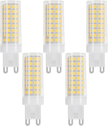 Dimmable G9 LED Bulbs, Bi Pin Base, 3000K Warm White