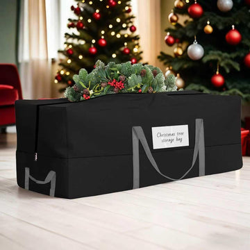 Christmas Tree Storage Bag, Fits Up 10 Ft Tall Artificial Trees, Heavy-Duty 600D Oxford Tree Bag with Reinforced