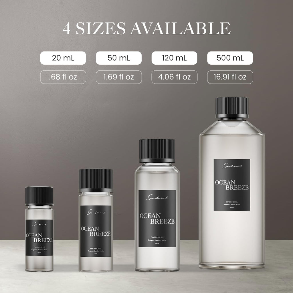 Ocean Breeze Diffuser Oil - Hotel Scent - 16.91 fl oz (500 mL) - Set of 169