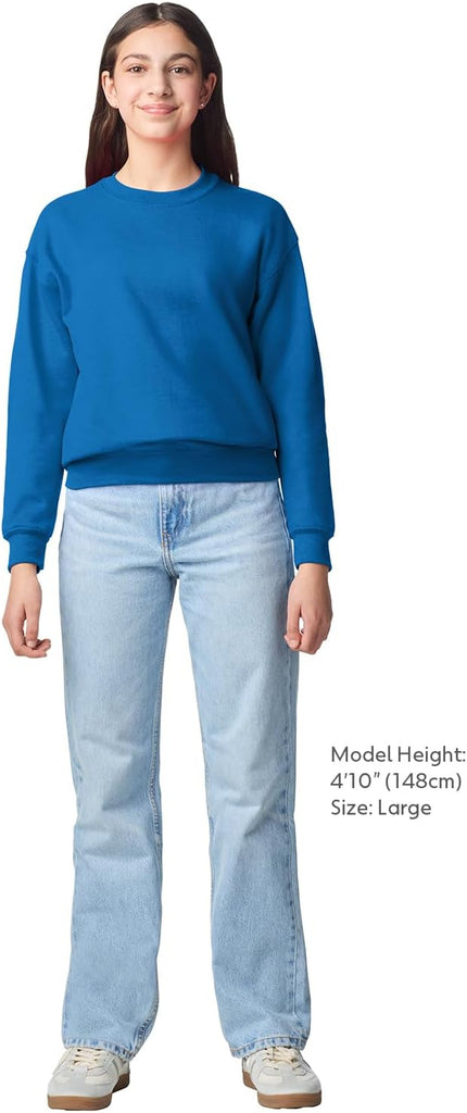 Kids' Fleece Crewneck Sweatshirt, Style G18000b