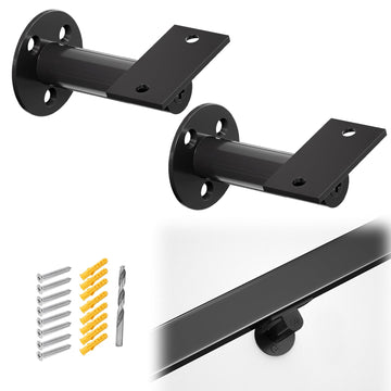2Pack Angle Adjustable Handrail Brackets Stainless Steel HB02 BP4