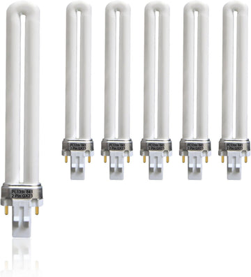 PL-13W GX23 4100K,PLS13W41 Fluorescent Bulb, 6 Pack