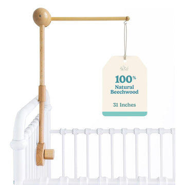 Baby Crib Mobile Arm, 360 Adjustable Mobile Hanger for Crib