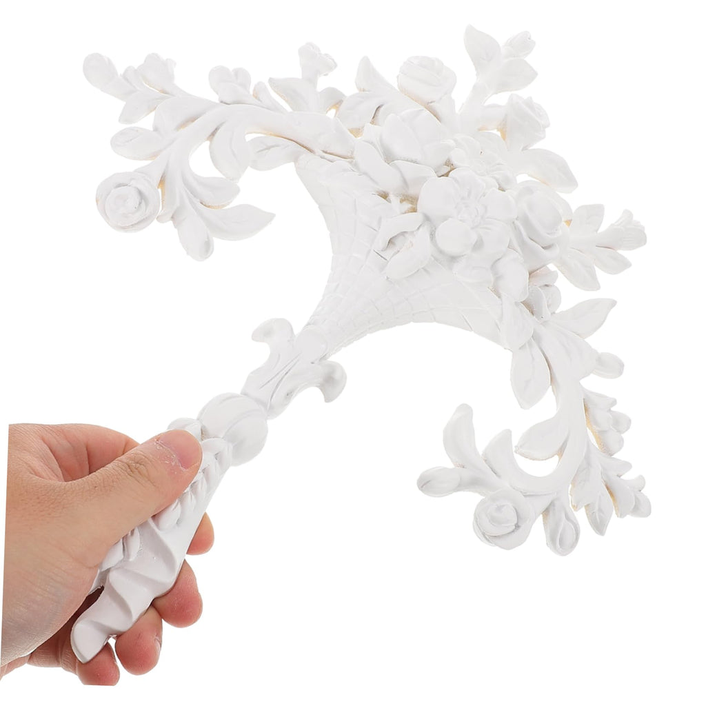 Resin Carved Onlay Applique Ornament for Wall Panel Decor
