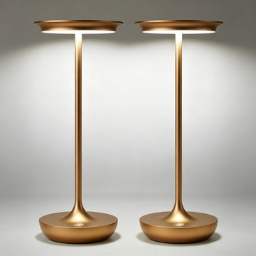 2 Pack LED Cordless Table Lamp 5000mAh Rechargeable Table Light