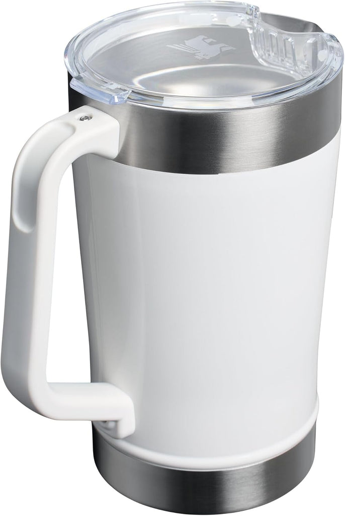 Stay-Chill Pitcher 64 oz | Cold Water, Beer, and Drink Pitcher with Lid | Large Capacity Durable Beverage Container